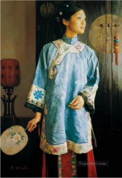 中国 Painting - ベゴニア 中国の陳亦菲